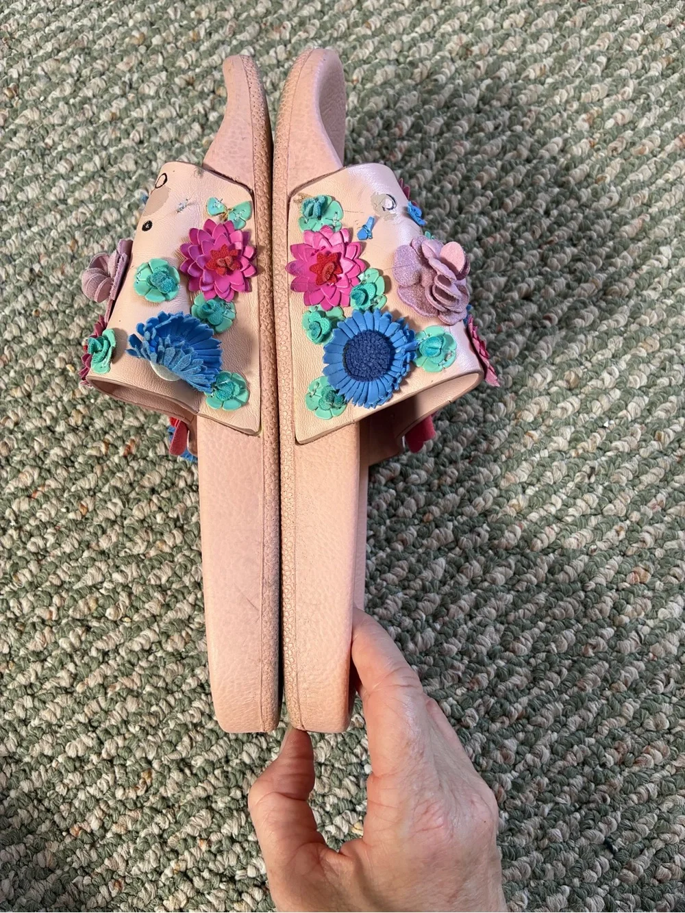 😎 Kate Spade flower slides